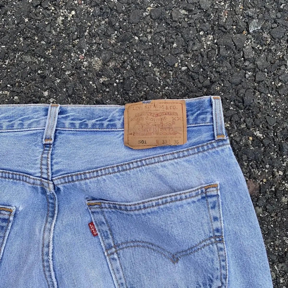 Levi's 💥1990’s Vintage Levis 32x30 Skletons CustomMade Levis Pants Size US 32 / EU 48 - 13 Thumbnail