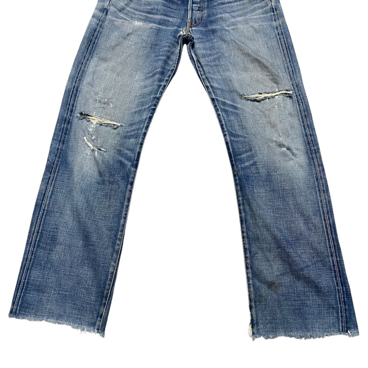 Levi's Vintage Y2K Levis 501 Big E Hidden Rivets Selvedge Jeans Size US 31 - 8 Thumbnail