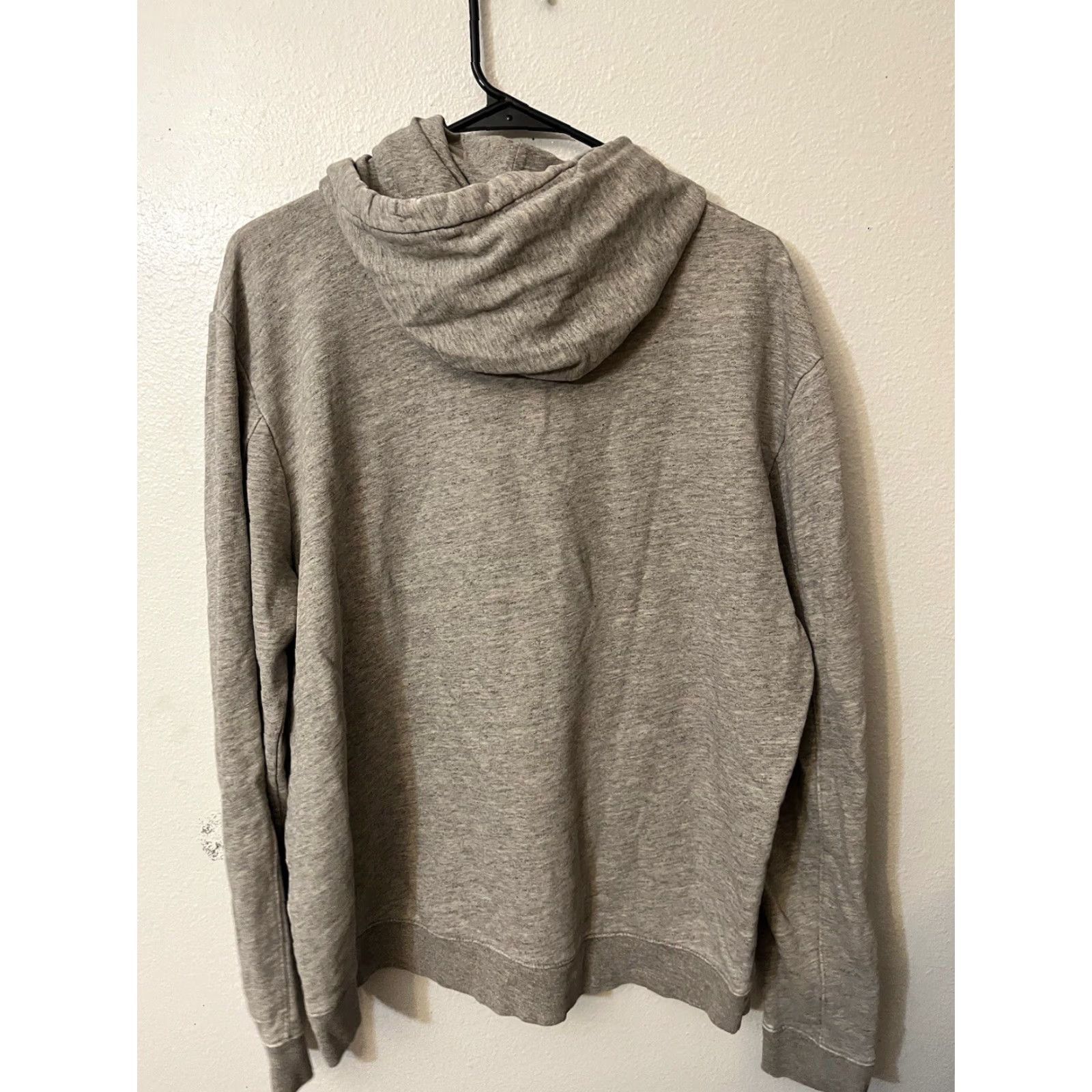 H&M VINTAGE H&M LOGG Hoodie Mens XL Beige Pullover Hooded Cotton Size US XL / EU 56 / 4 - 3 Thumbnail