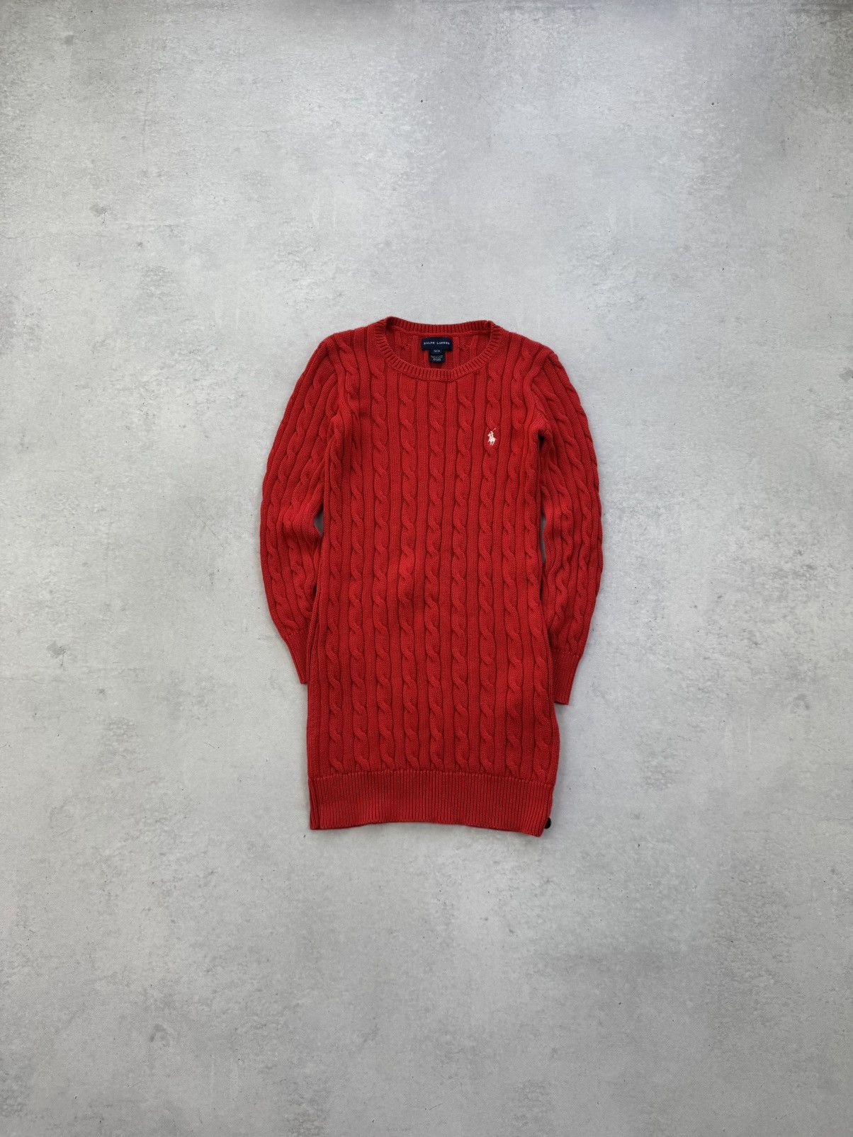 Polo Ralph Lauren Knitted Dress Horse Logo