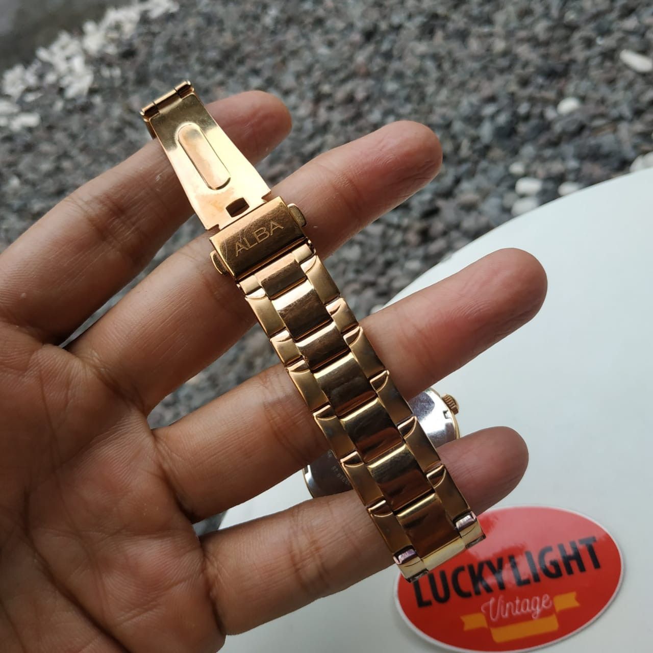 ALBA × Japanese Brand × Vintage Vintage watch alba gold Size ONE SIZE - 4 Thumbnail