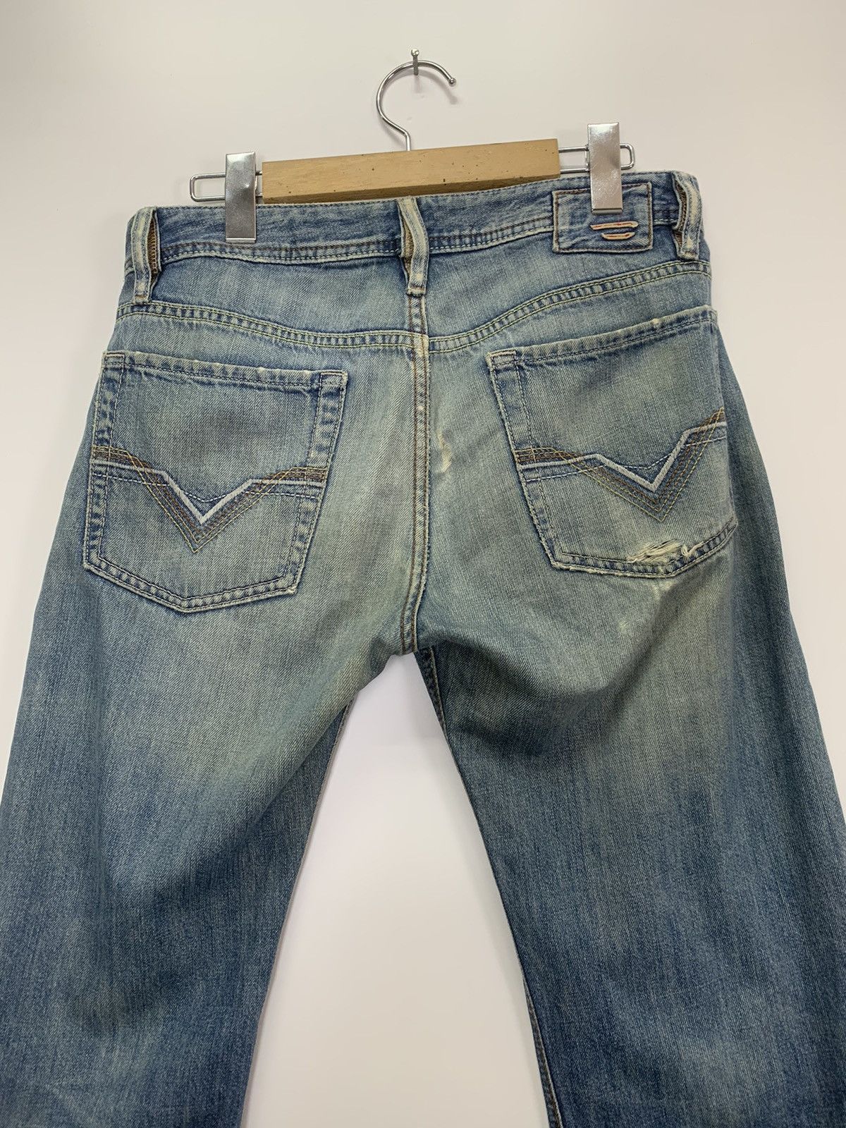 Diesel × Vintage Vintage Diesel Industry denim Size US 29 - 9 Thumbnail