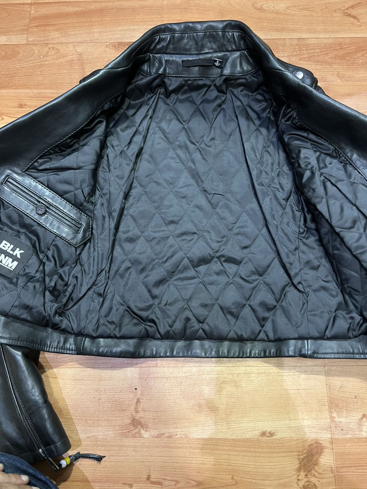 Blk Dnm BLK DNM LEATHER JACKET 1 BLACK Size S / US 4 / IT 40 - 6 Thumbnail