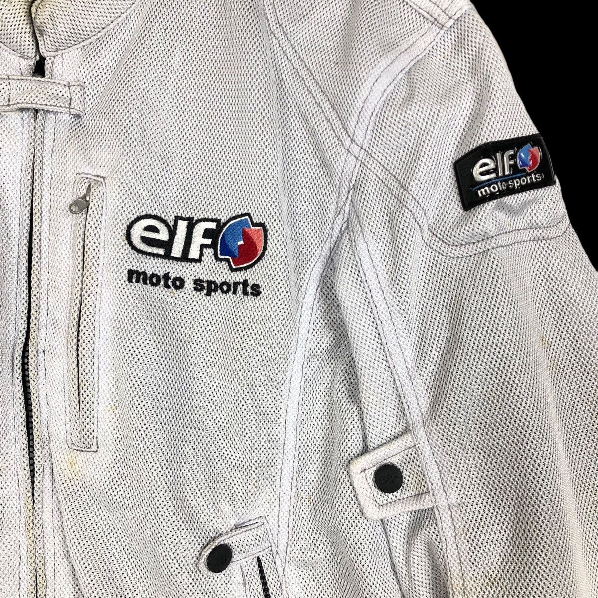 Vintage Vintage ELF Competition Racing Jacket elf Moto Sports Biker Size US L / EU 52-54 / 3 - 4 Thumbnail