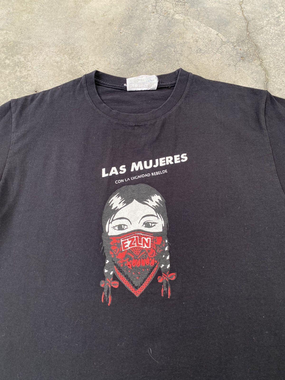 Vintage Vintage Zapatista Army Las Mujeres Rare Tees Size US S / EU 44-46 / 1 - 3 Thumbnail