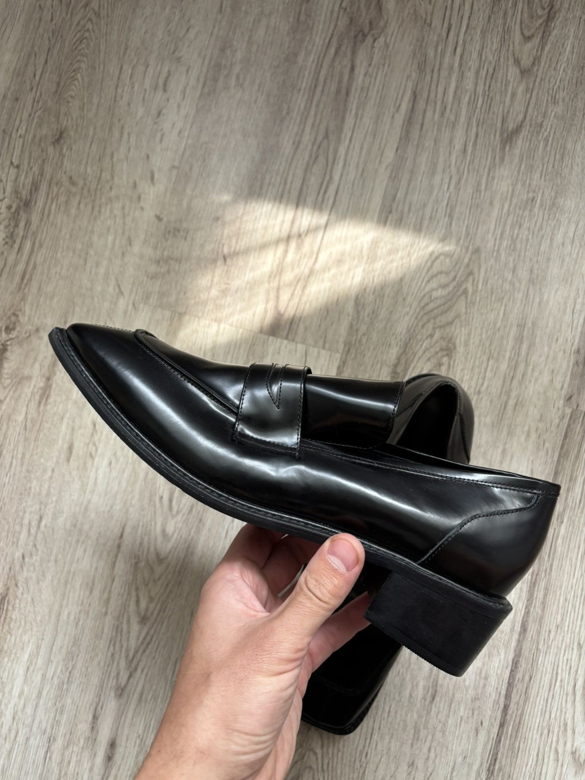 Other OSOI Black Derrick Loafers - Size 40, Minimalist Leather Size US 10 / IT 40 - 18 Thumbnail