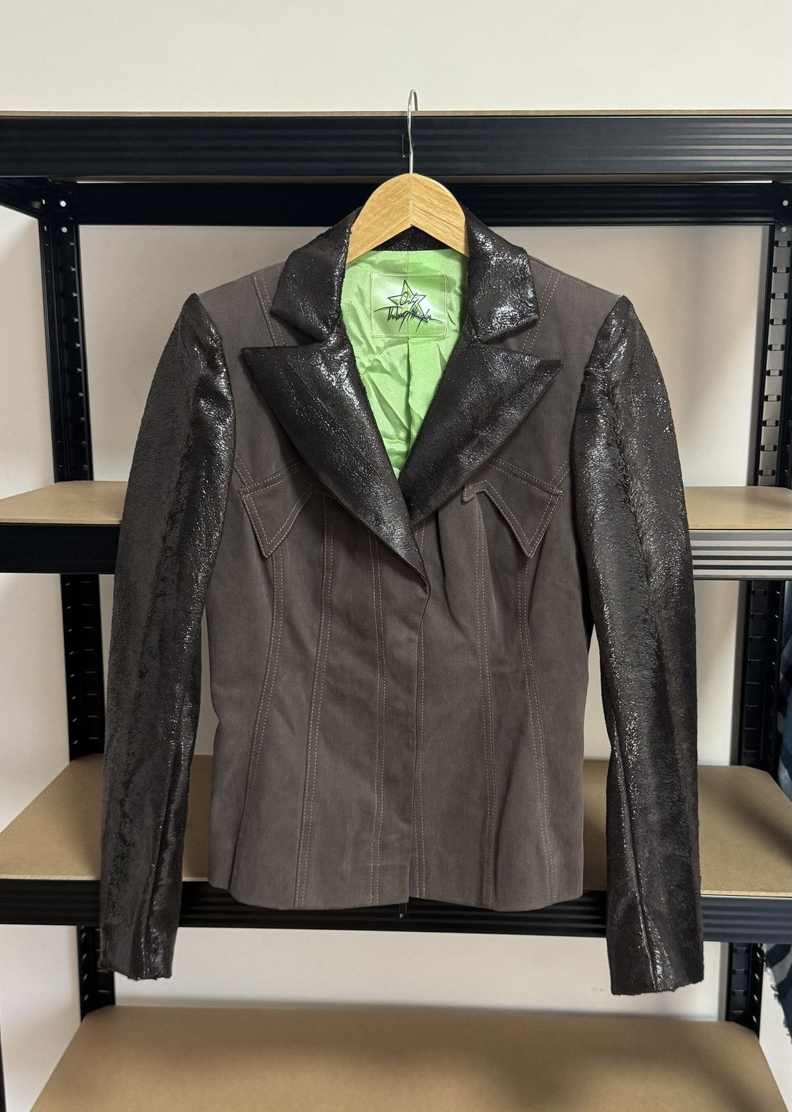 Thierry Mugler Only Thierry Mugler US8/GB12/I42 vintage retro jacket blazer Size M / US 6-8 / IT 42-44 - 18 Thumbnail
