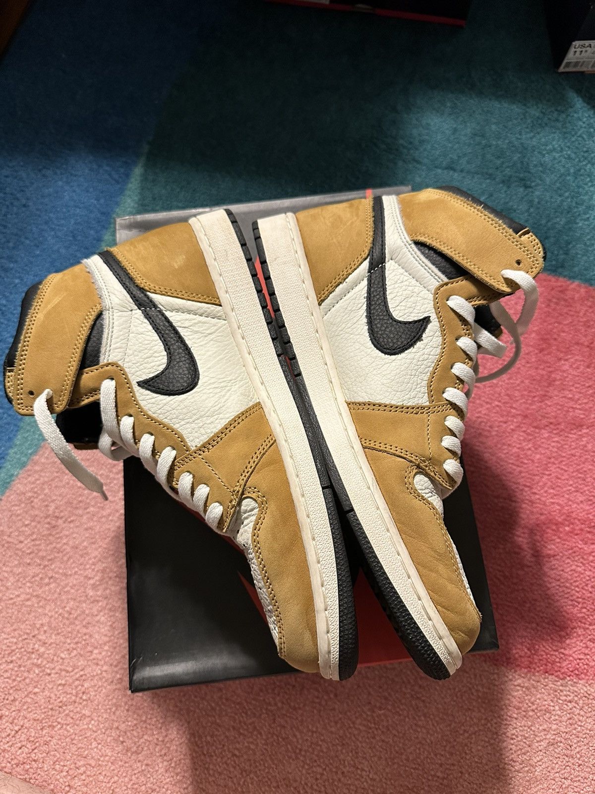 Jordan Brand Jordan 1 Retro High Rookie of the Year Size US 11.5 / EU 44-45 - 4 Thumbnail