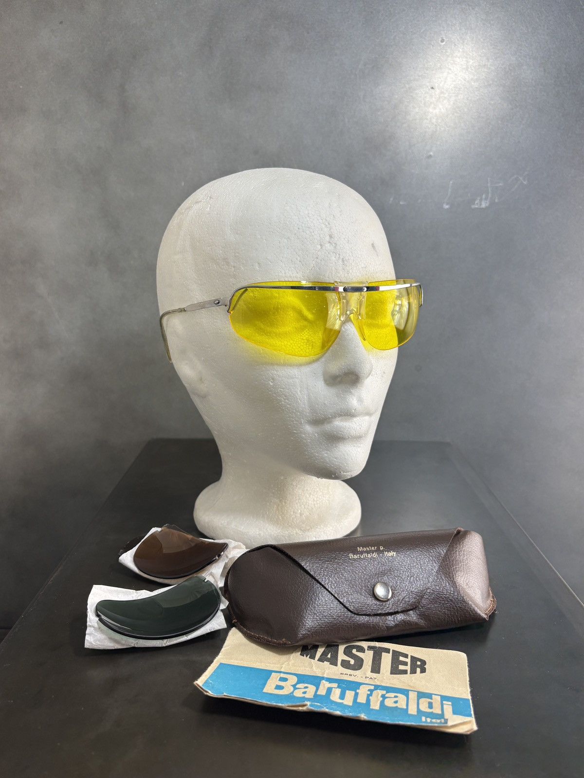 Vintage 1960s Baruffaldi Sport Sunglasses True Vintage Modular Italy Size ONE SIZE - 1 Thumbnail