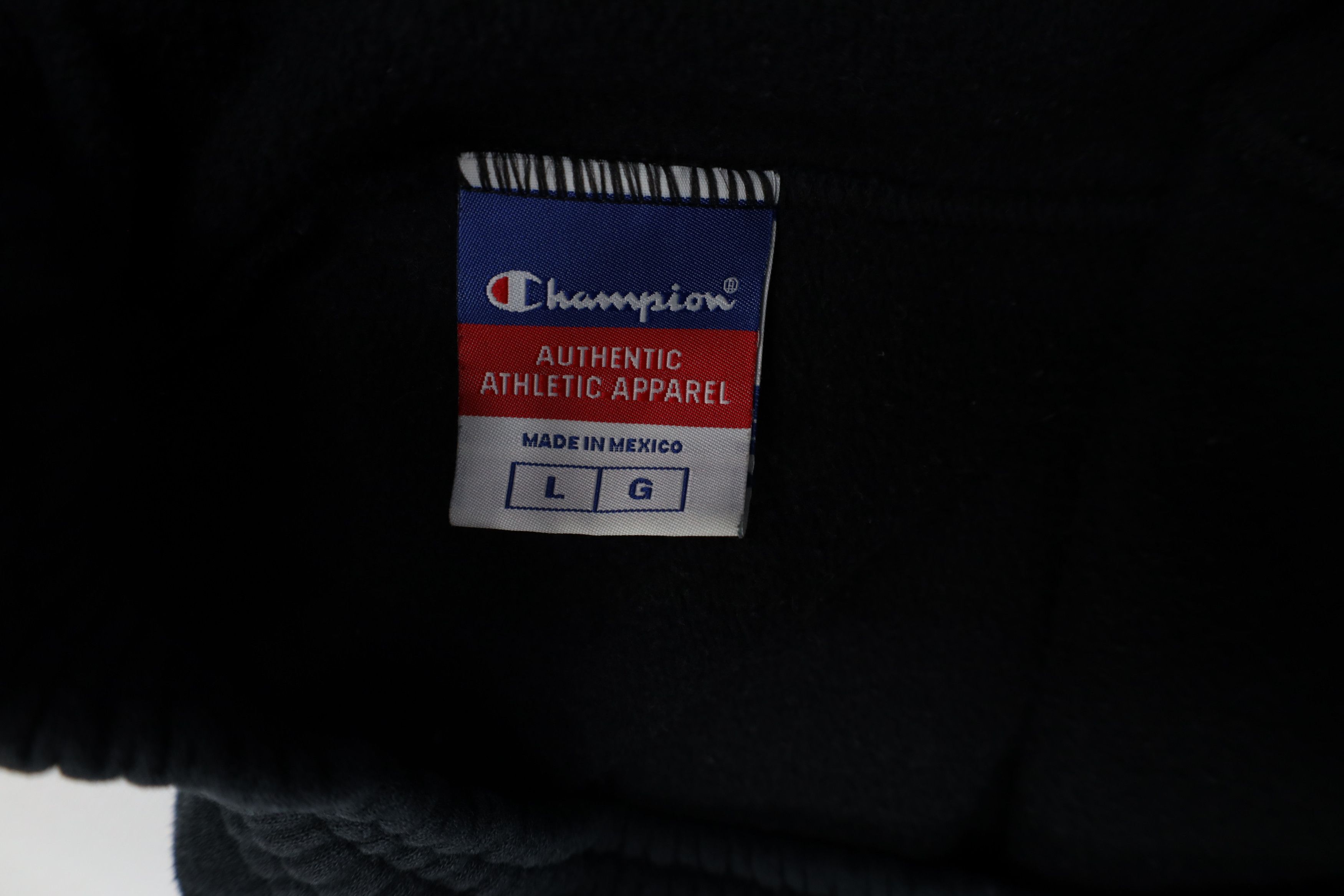 Champion Vintage 90s Y2K Champion Sweatpants Joggers Pants Black Size US 36 / EU 52 - 9 Thumbnail