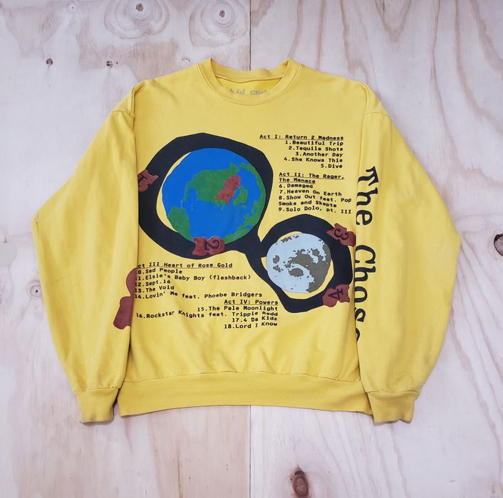 Kid Cudi Kid Cudi CPFM MOTM 3 Beautiful Trip Crewneck | Grailed