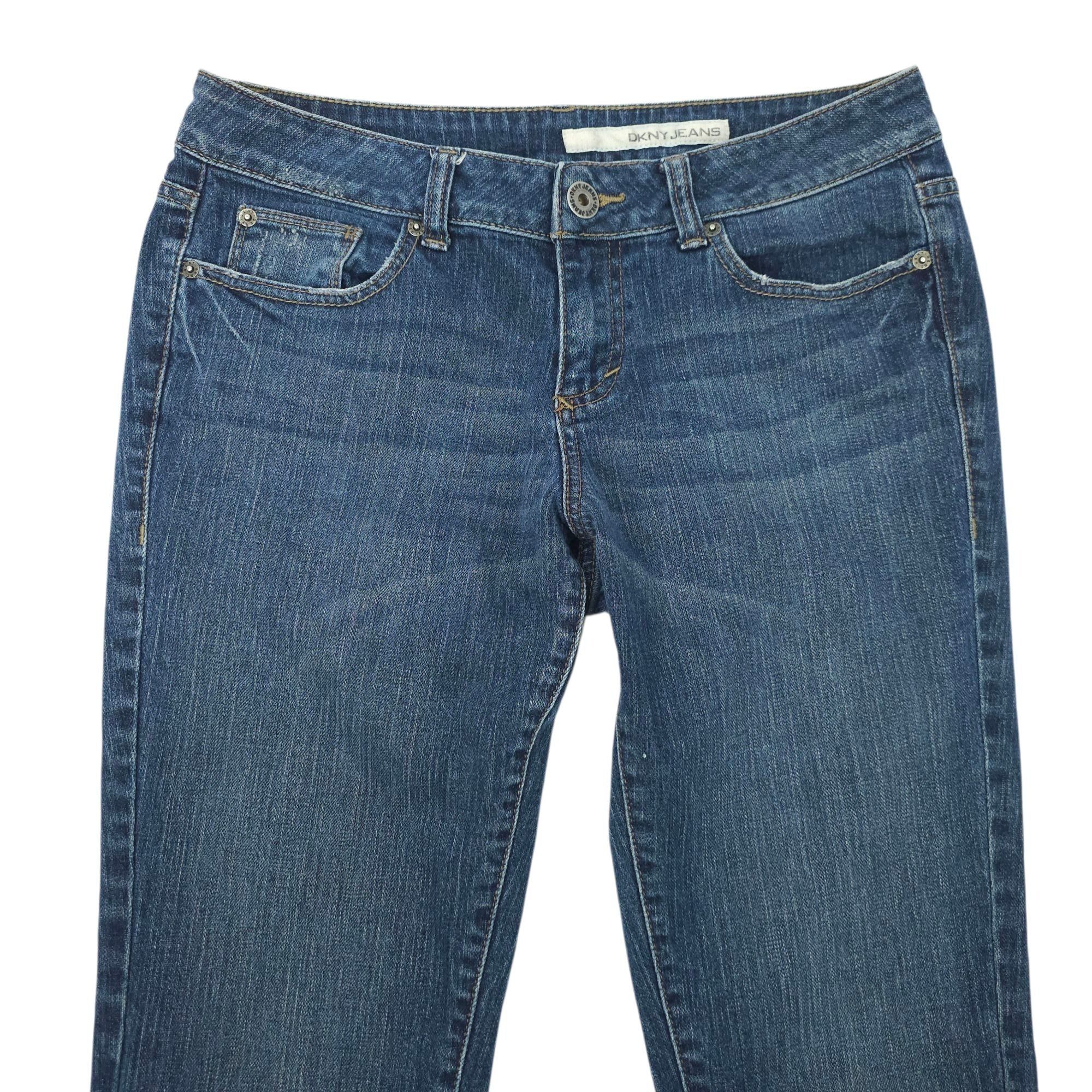 DKNY DKNY Jeans Boot Cut Womens Size 10 Mid Rise Medium Wash Size 32" / US 10 / IT 46 - 9 Thumbnail