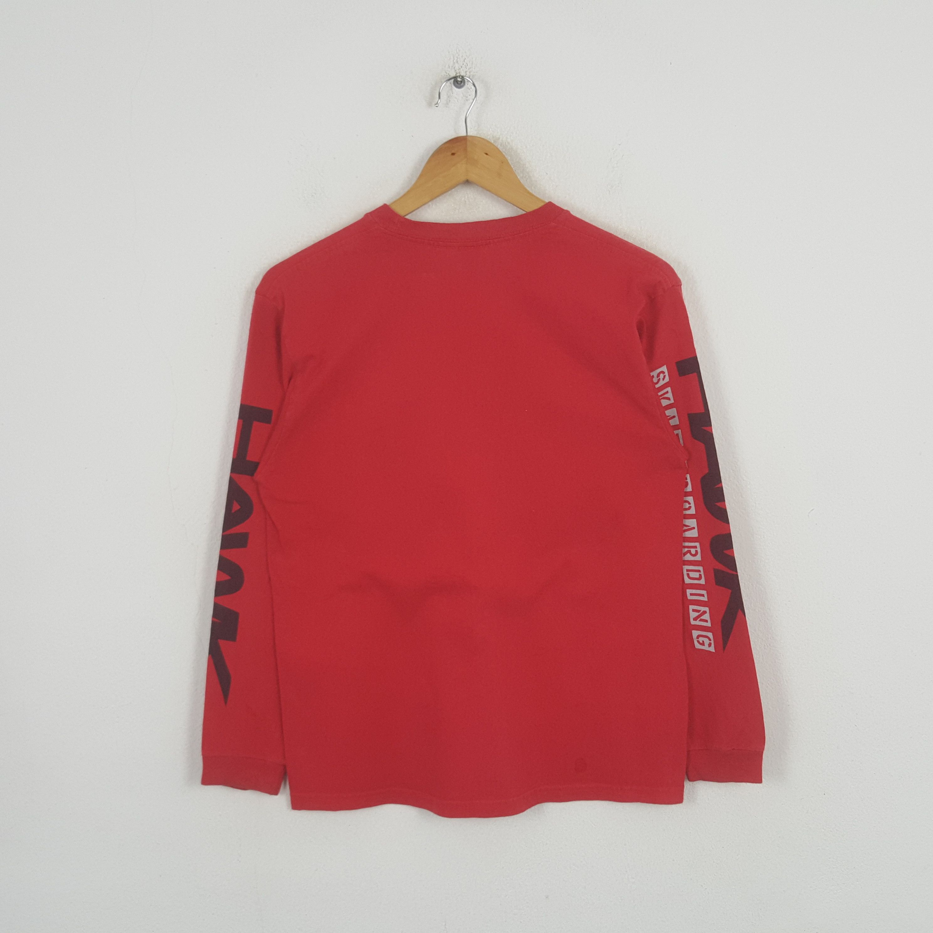 Hawk Vintage Tony Hawk Skate Boarding Long Sleeve Tshirt RR18 Size US S / EU 44-46 / 1 - 3 Thumbnail