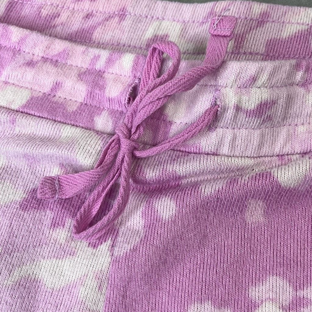 Other Natori Womens Large Pink Floral Elastic Drawstring Cropped P Size 34" / US 12 / IT 48 - 6 Thumbnail