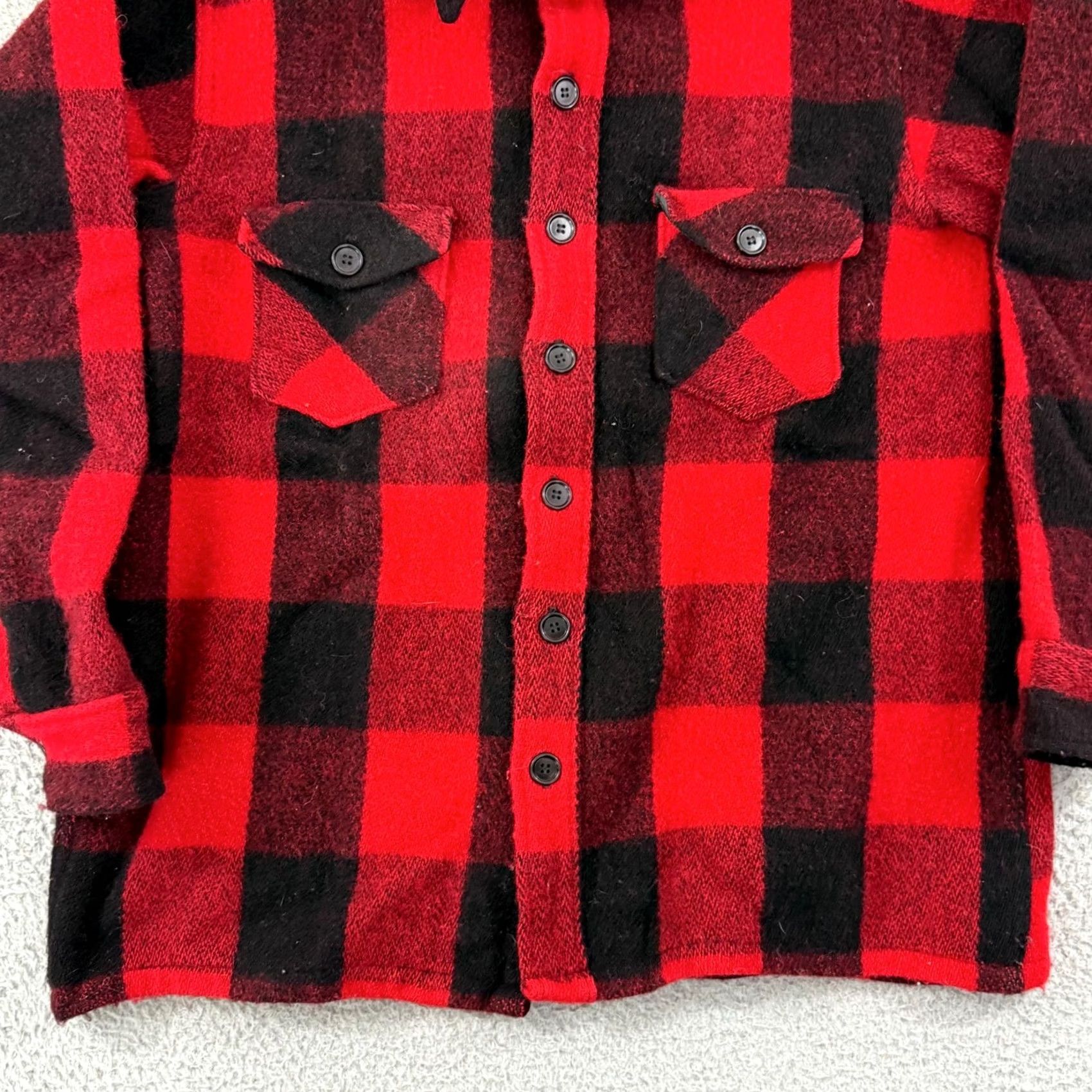 Vintage VINTAGE LL Bean Flannel Shirt Men’s XL Buffalo Plaid 80s Long Sleeve Button Up Size US XL / EU 56 / 4 - 3 Thumbnail