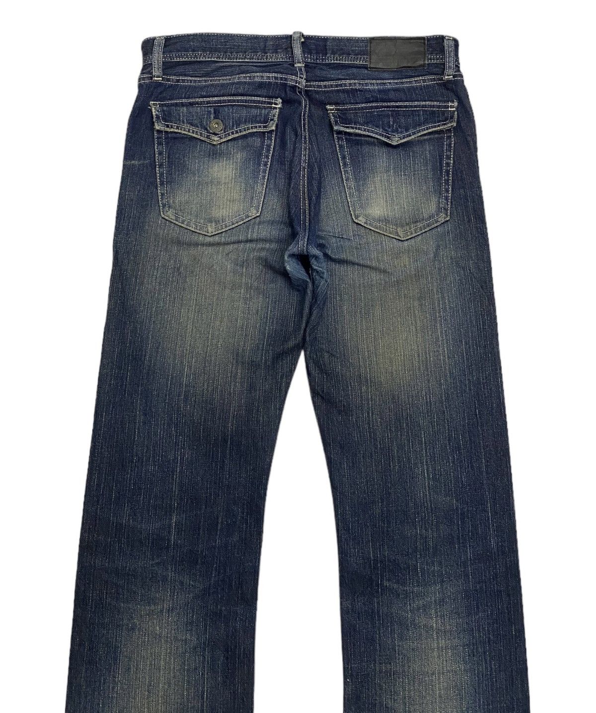 Undercover × Uniqlo 🔥VINTAGE UNIQLO JAPAN SLIM FIT UNDERCOVER STYLE DENIM JEANS Size US 31 - 6 Thumbnail