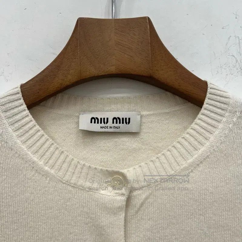 Miu Miu Miu Miu White Women's Cardigan Sweater . Size XXS / US 00 / IT 34 - 4 Thumbnail