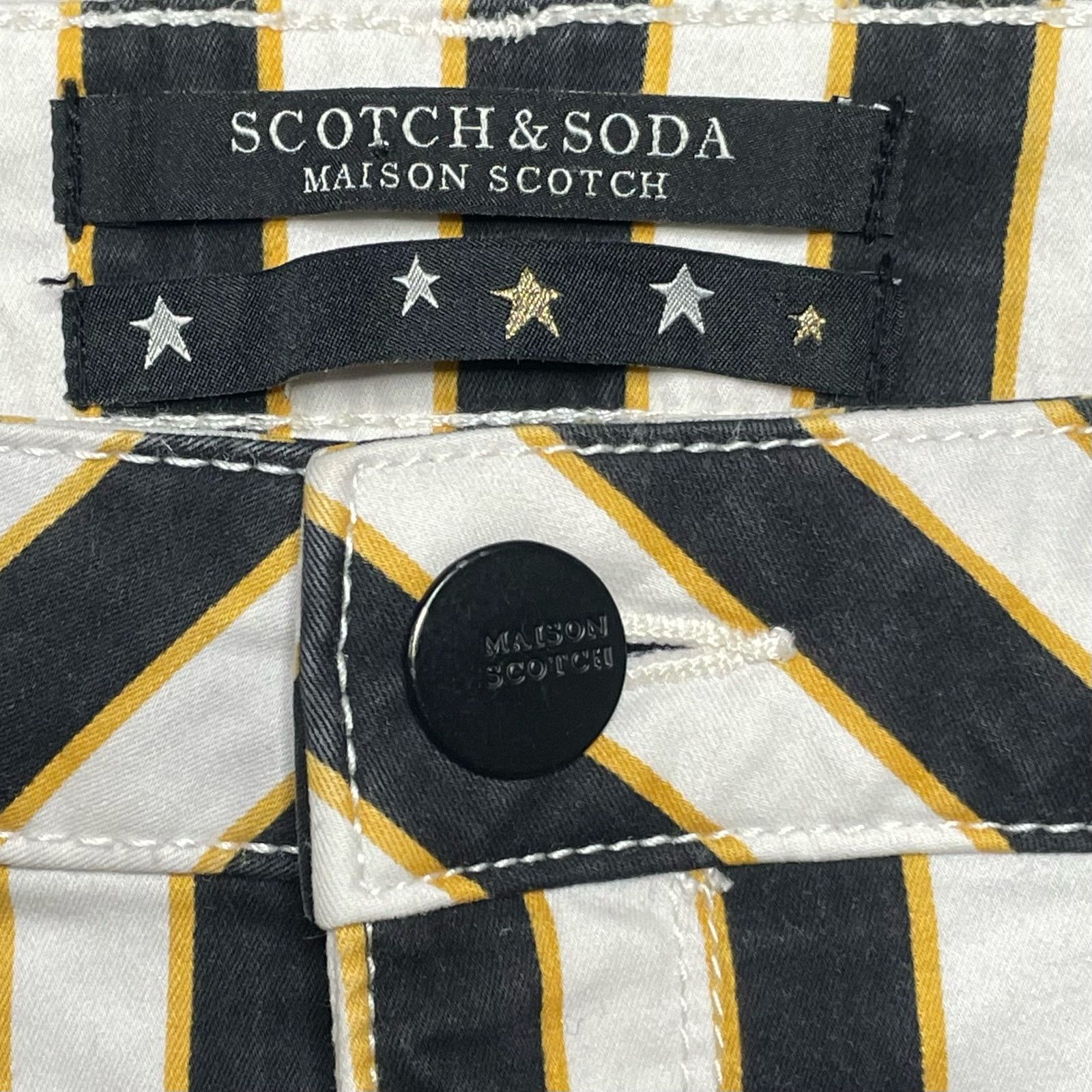 Scotch & Soda NWOT Scotch & Soda La Bohemienne Striped Skinny Pants Size 28" / US 6 / IT 42 - 5 Thumbnail