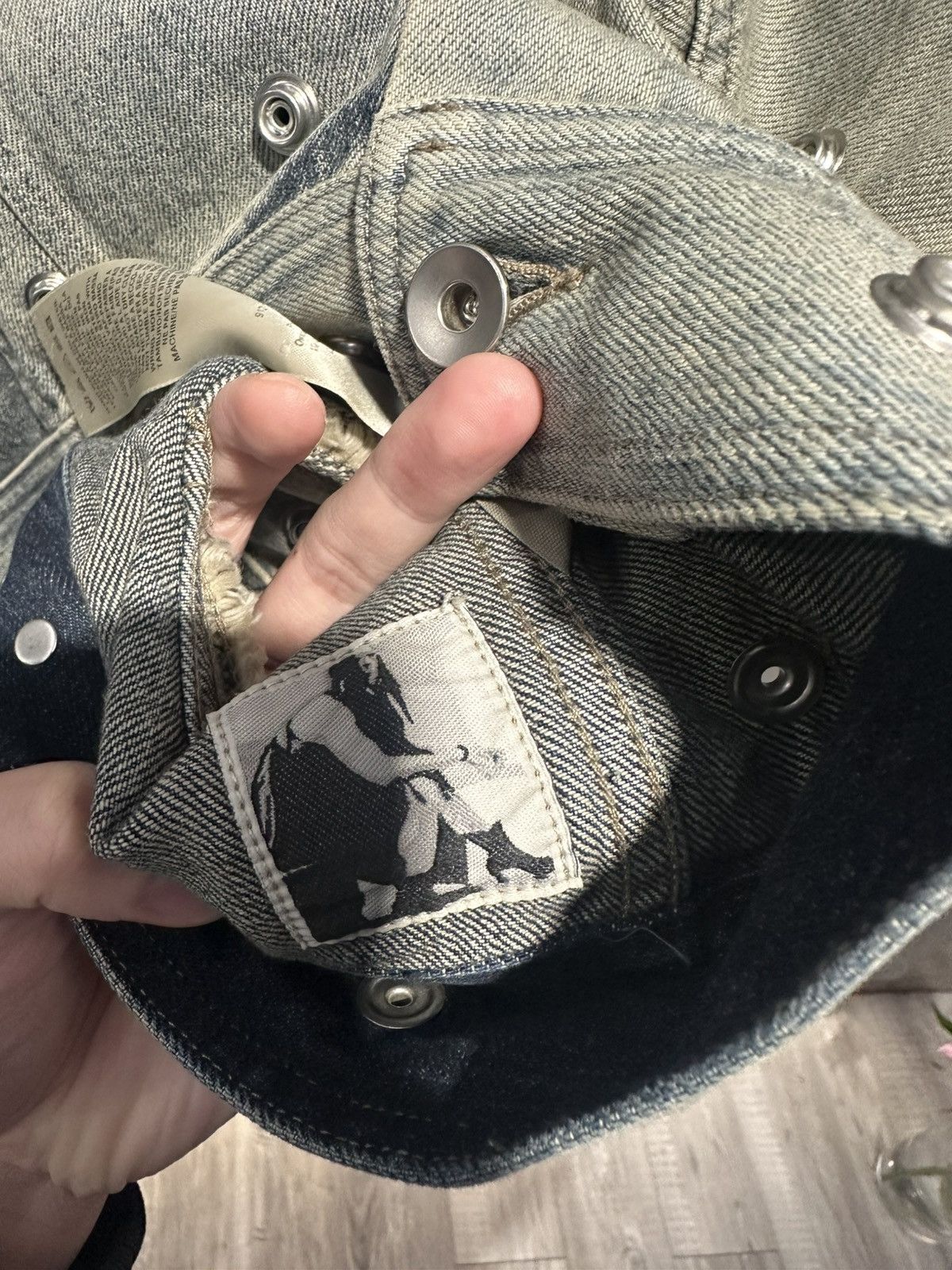 Rick Owens × Rick Owens Drkshdw Rick Owens Drkshdw SL Jumbo worker jacket cropped Size S / US 4 / IT 40 - 4 Thumbnail