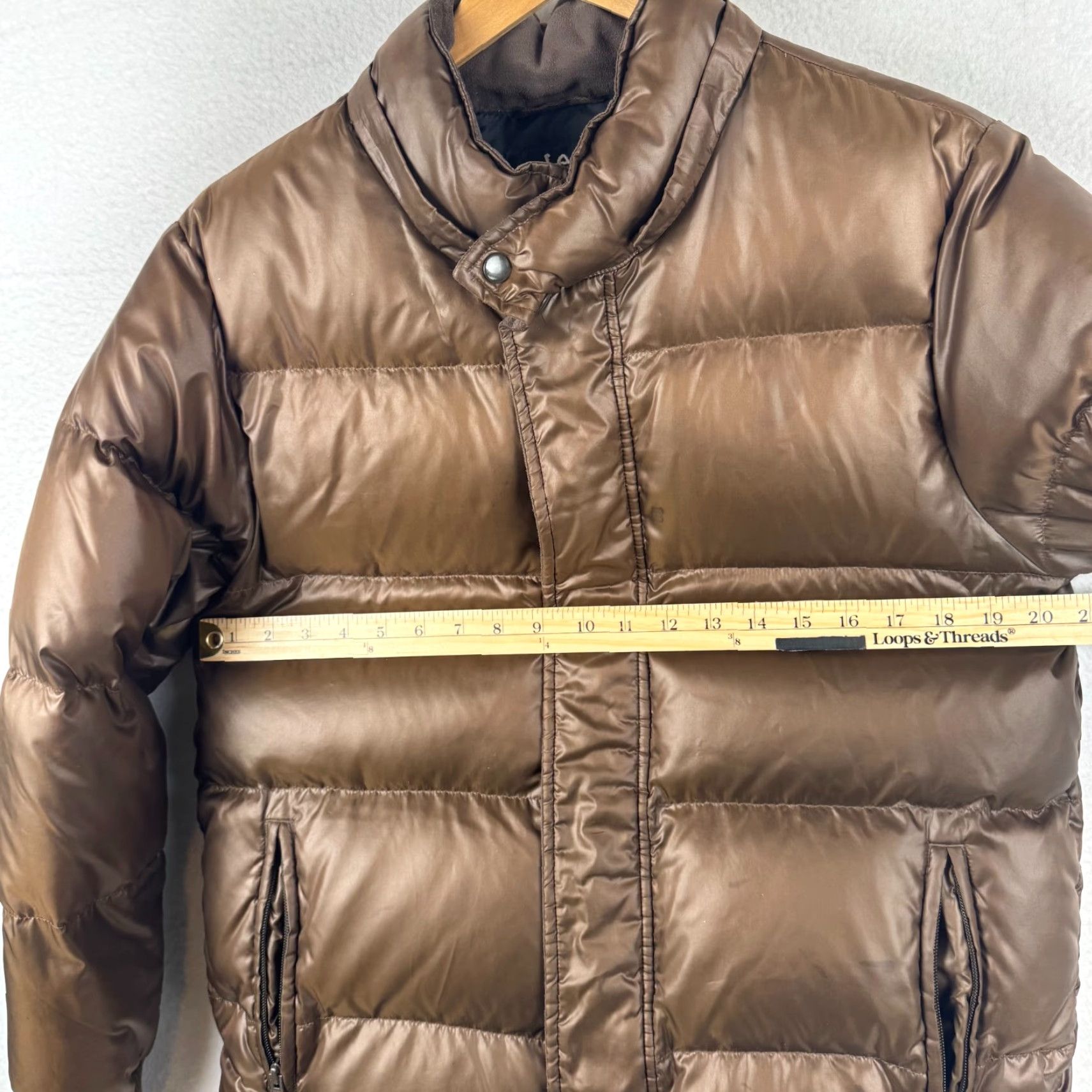 Lee VINTAGE Lee Union Made Medium Brown Down Filled Puffer Jacket Coat 90s Y2K M Brown Down Puffer 1990s Mens? Womens? Wait. Size US M / EU 48-50 / 2 - 3 Thumbnail