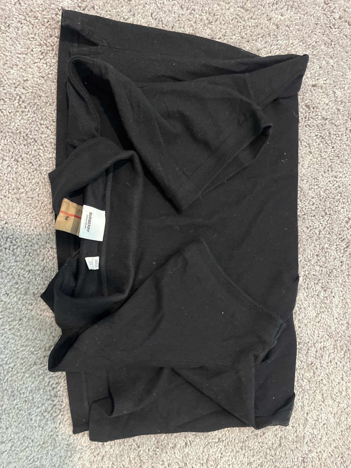 Burberry Black Burberry Polo Size US XL / EU 56 / 4 - 7 Thumbnail