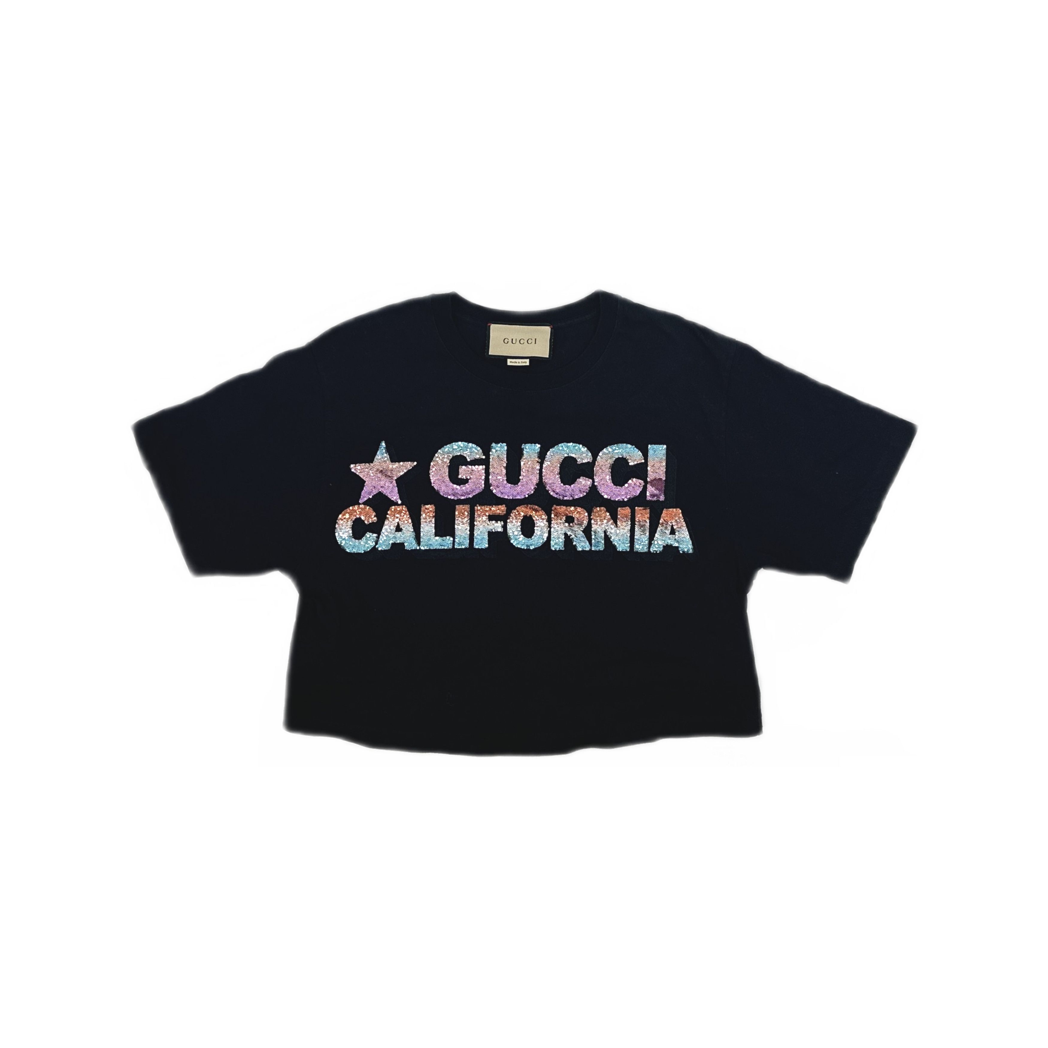 Gucci Gucci California Sequin T-Shirt XS Size XS / US 0-2 / IT 36-38 - 1 Thumbnail