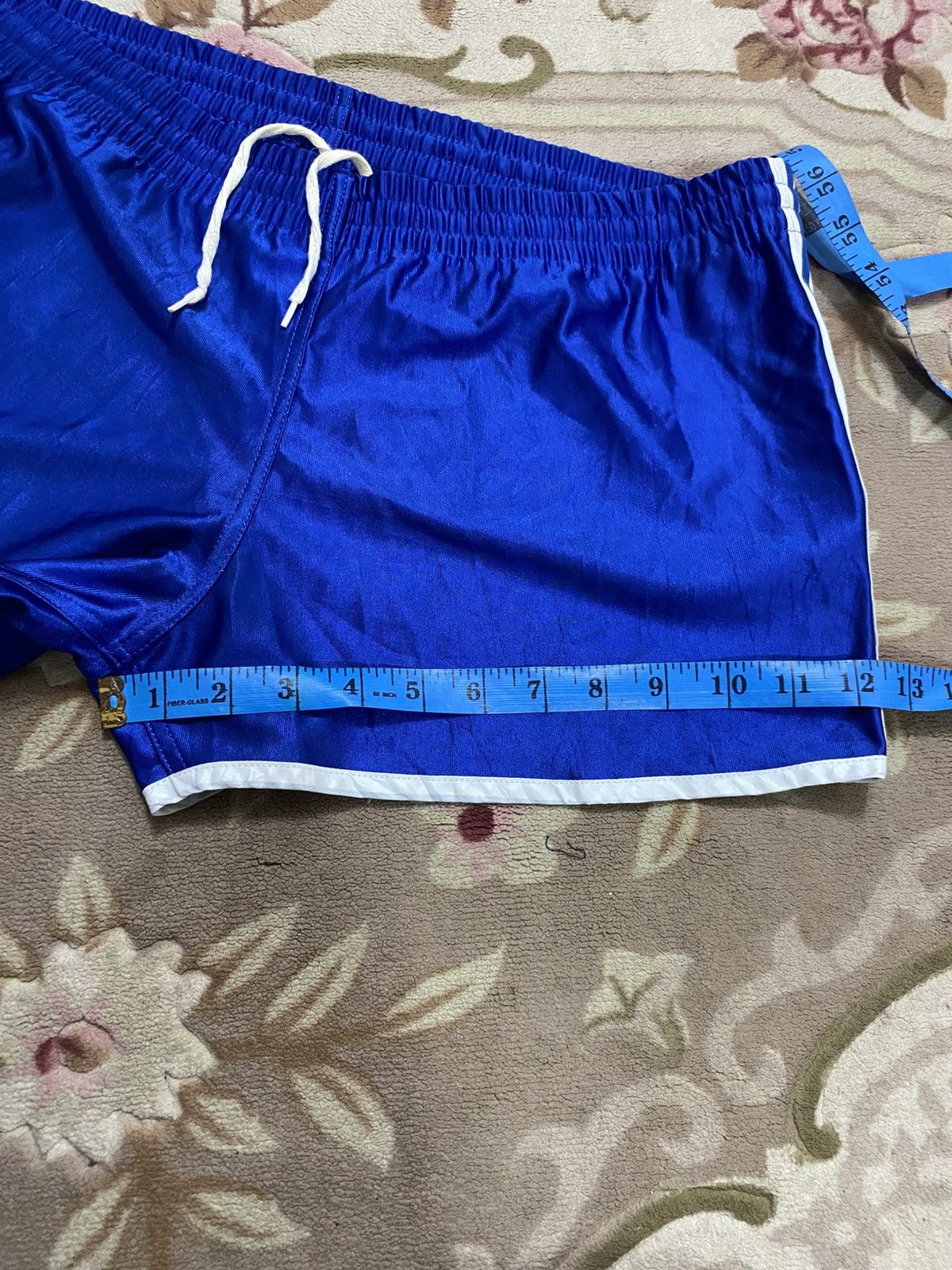 Adidas × Vintage Vintage adidas blue shorts pocket very rare Size US 34 / EU 50 - 14 Thumbnail