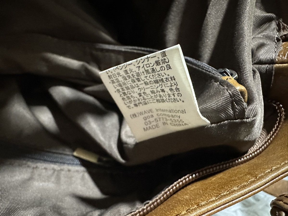 GOA 🔥Y2K Archived G.o.a Patchwork Leather Crossbody Bag 2-ways Size ONE SIZE - 16 Thumbnail