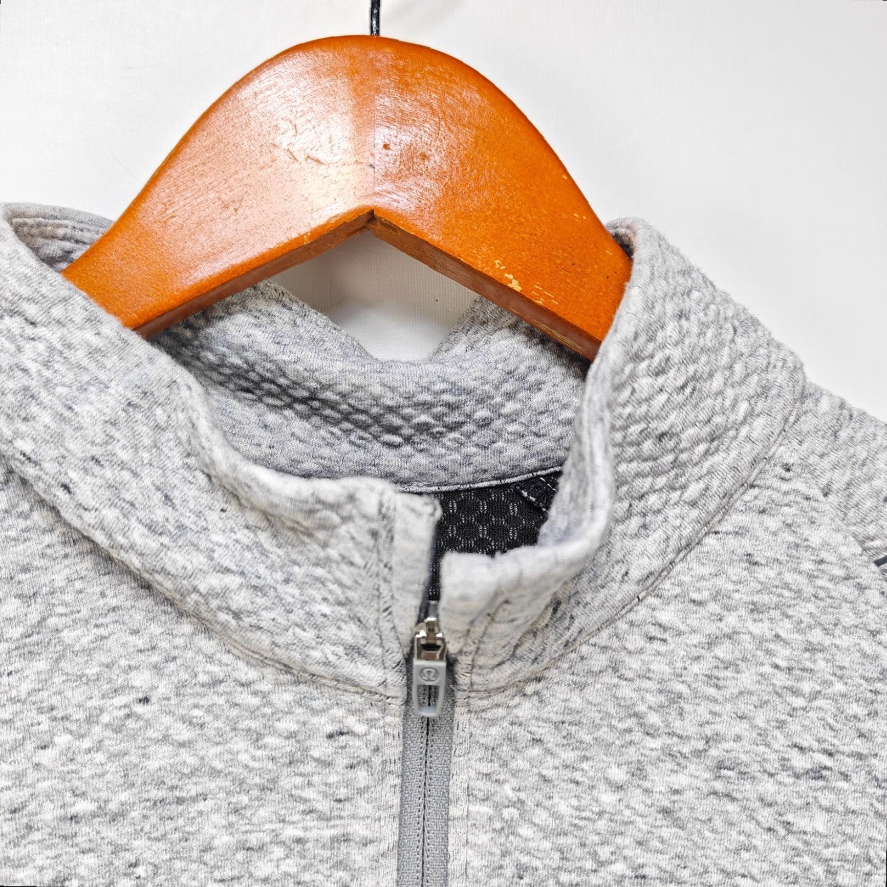 Lululemon Lululemon Half Zip Shirt Mens M Gray Cotton Logo Mock Neck Long Sleeve Activewear 90s Vintage: No Size US M / EU 48-50 / 2 - 5 Thumbnail