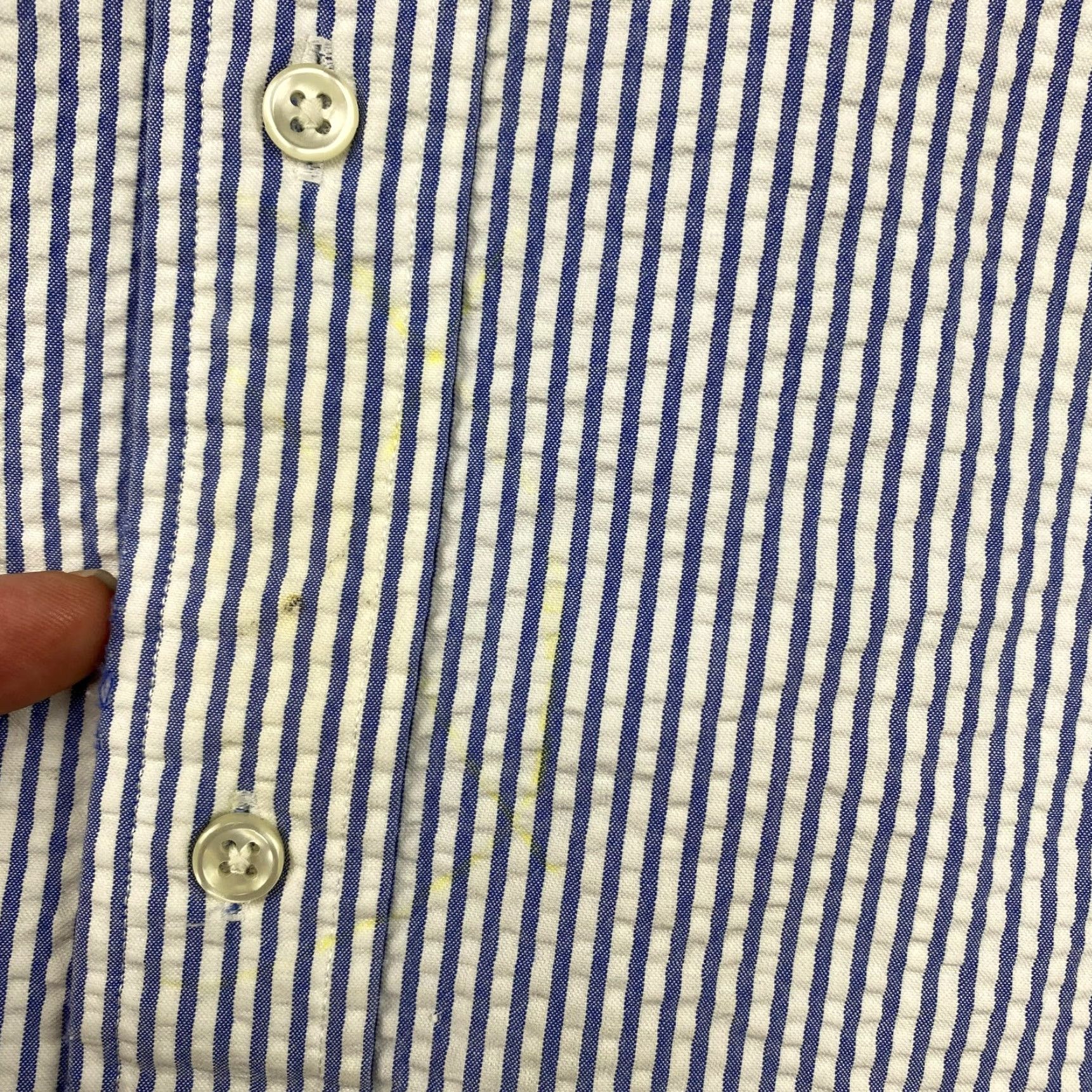 Ralph Lauren Ralph Lauren Button-Down Shirt Mens XL Striped Classic Fit Seersucker Multicolor Casual Size US XL / EU 56 / 4 - 5 Thumbnail