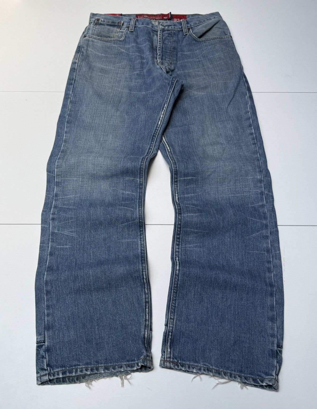 Quicksilver Vintage quicksilver y2k denim skater surf baggy jeans Size US 30 / EU 46 - 1 Thumbnail