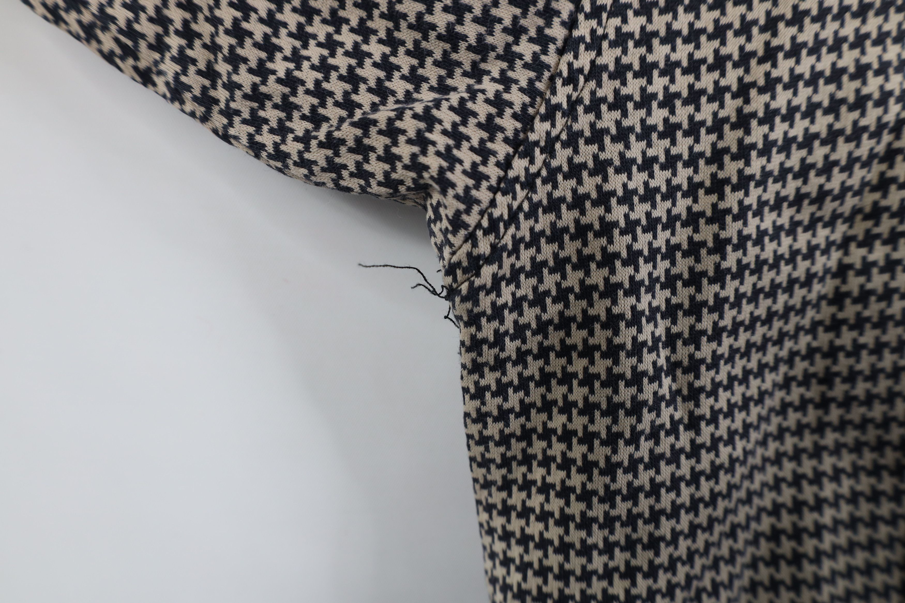 Vintage Vintage 90s Pebble Beach Spell Houndstooth Knit Golf Polo Size US L / EU 52-54 / 3 - 9 Thumbnail