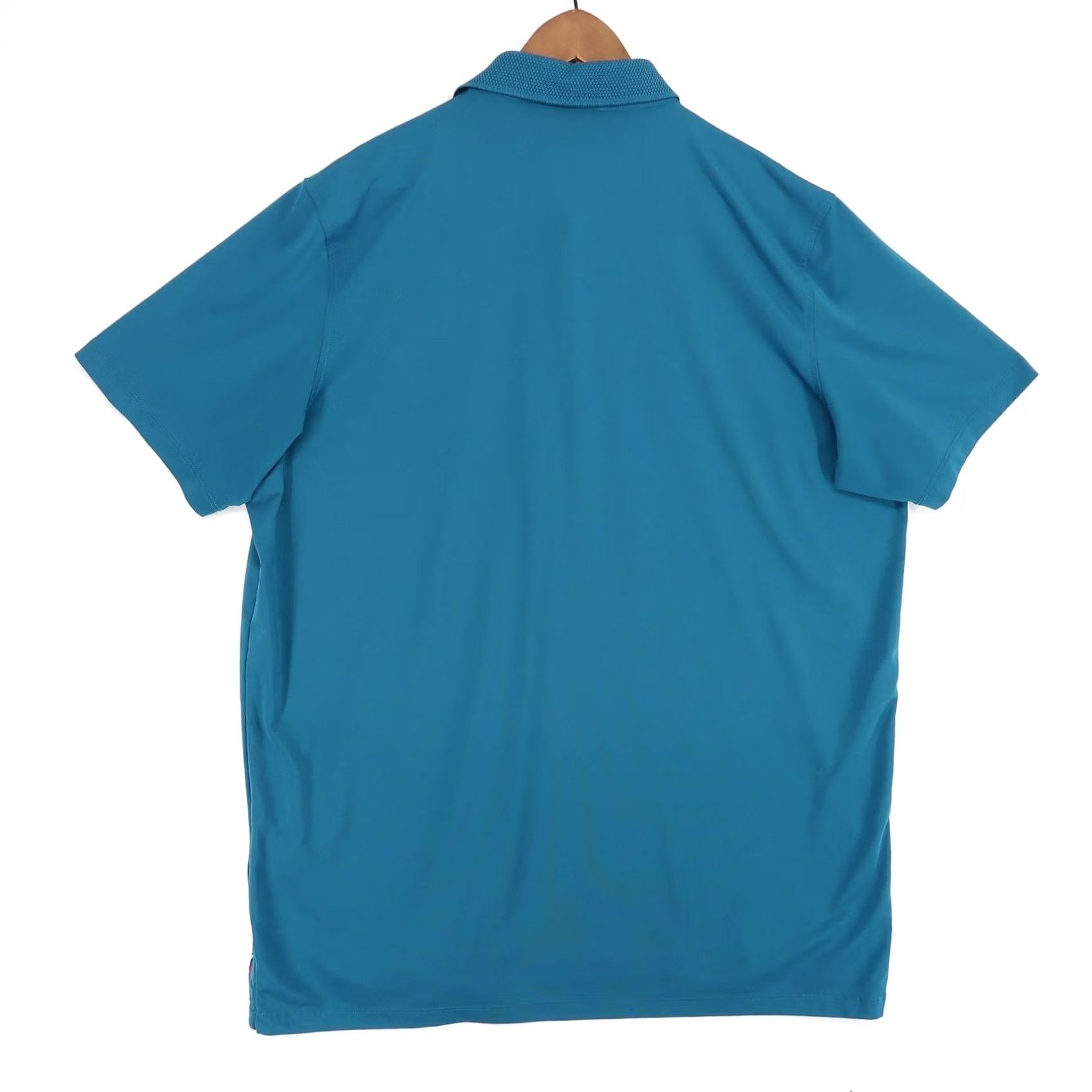 Vintage Greyson Polo Shirt Mens XL Teal Blue Short Sleeve Golf Performance Size US XL / EU 56 / 4 - 2 Thumbnail