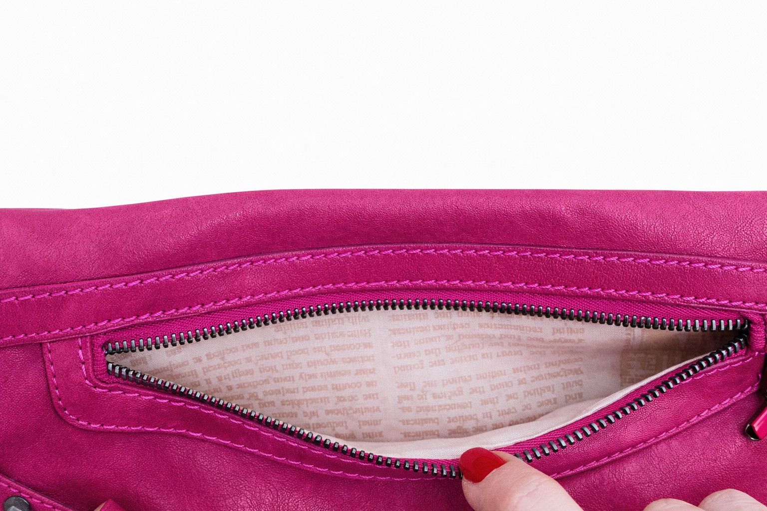 John Galliano John Galliano Pink Studded Leather Gazette Shoulder Bag Size ONE SIZE - 4 Thumbnail