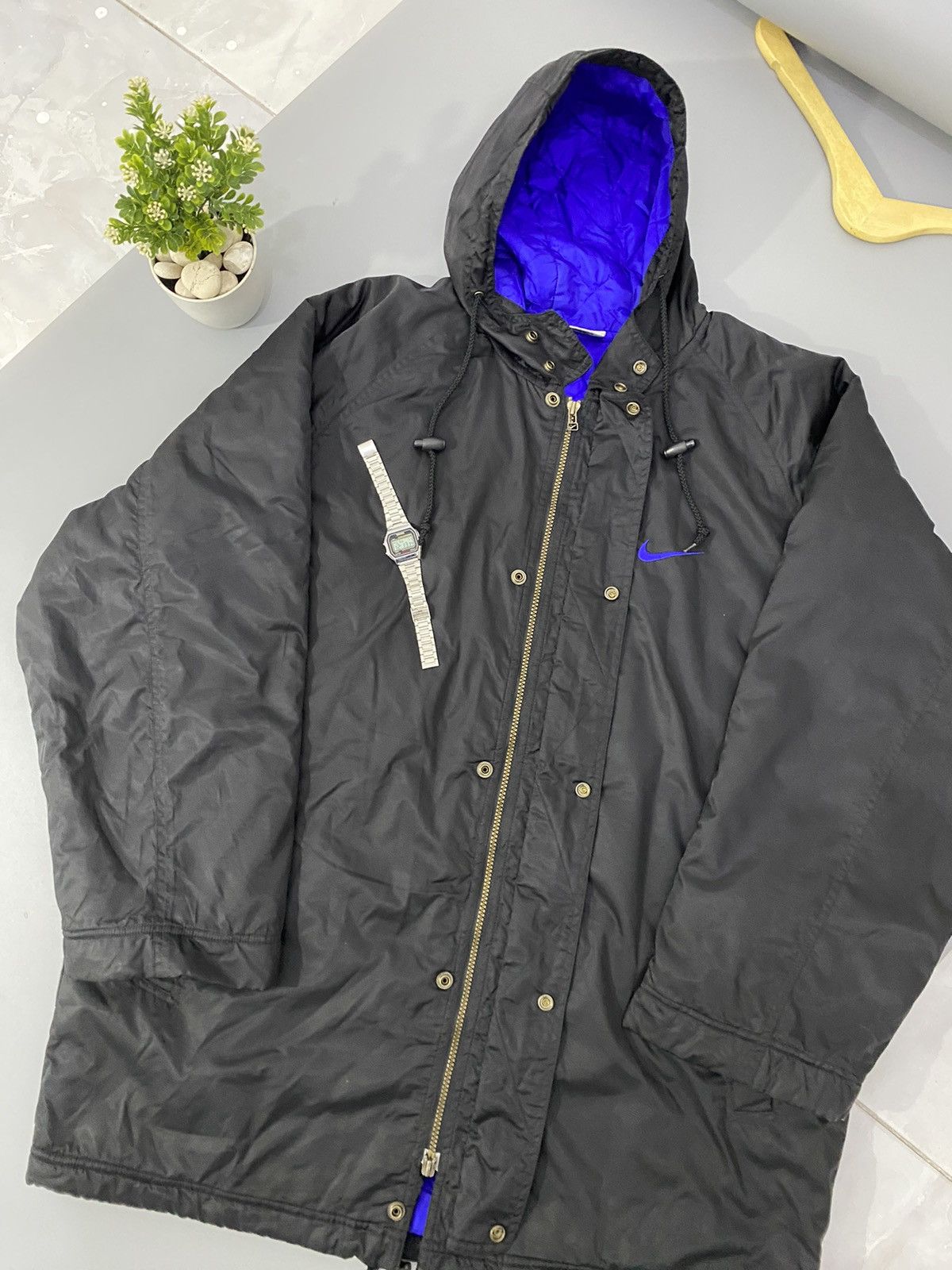 Nike × Vintage 💥Big Logo💥Nike Big Logo Parka’s Size US XL / EU 56 / 4 - 4 Thumbnail