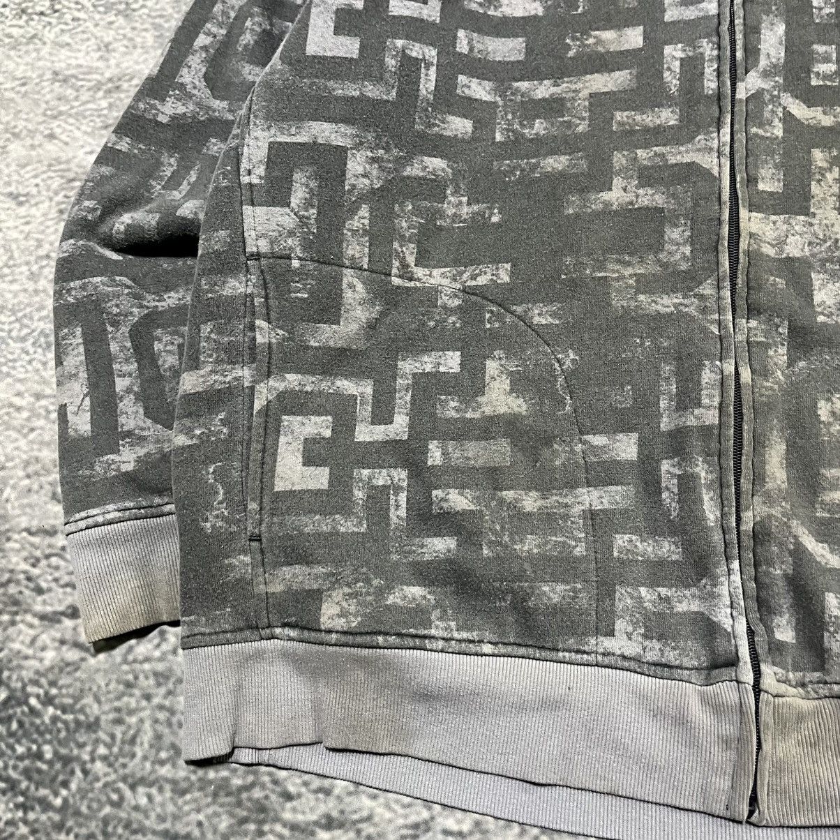 Vintage VINTAGE Y2K SINISTER GRUNGE CYBER SKATER ZIP UP HOODIE LARGE Size US L / EU 52-54 / 3 - 4 Thumbnail