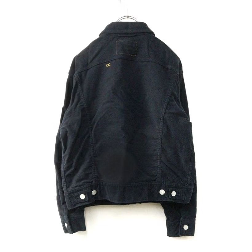 Vintage VINTAGE 45R 45rpm Cotton Jacket Size 2 Black Jacket Mens Size XS / US 0-2 / IT 36-38 - 2 Thumbnail
