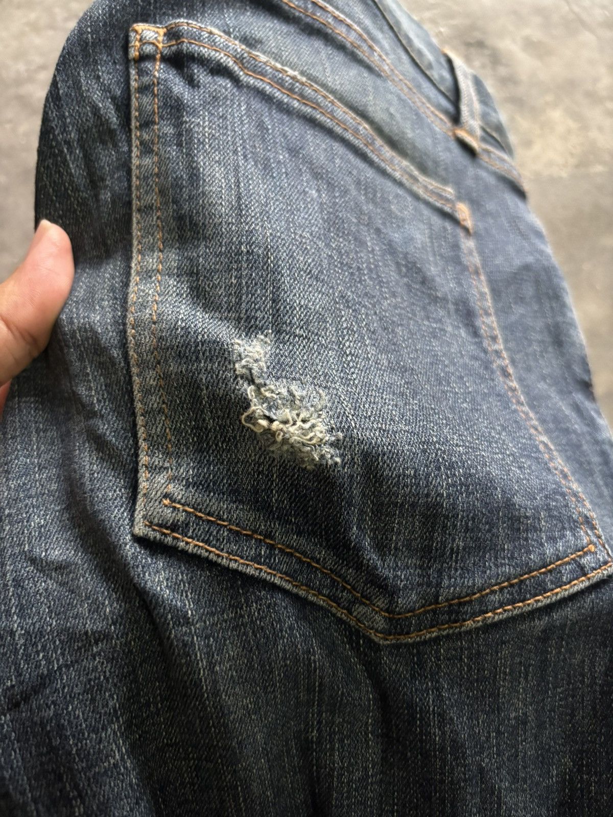 Hysteric Glamour × If Six Was Nine × Le Grande Bleu (L.G.B.) vintage another edition for man japanese jeans classic cut Size US 30 / EU 46 - 17 Thumbnail