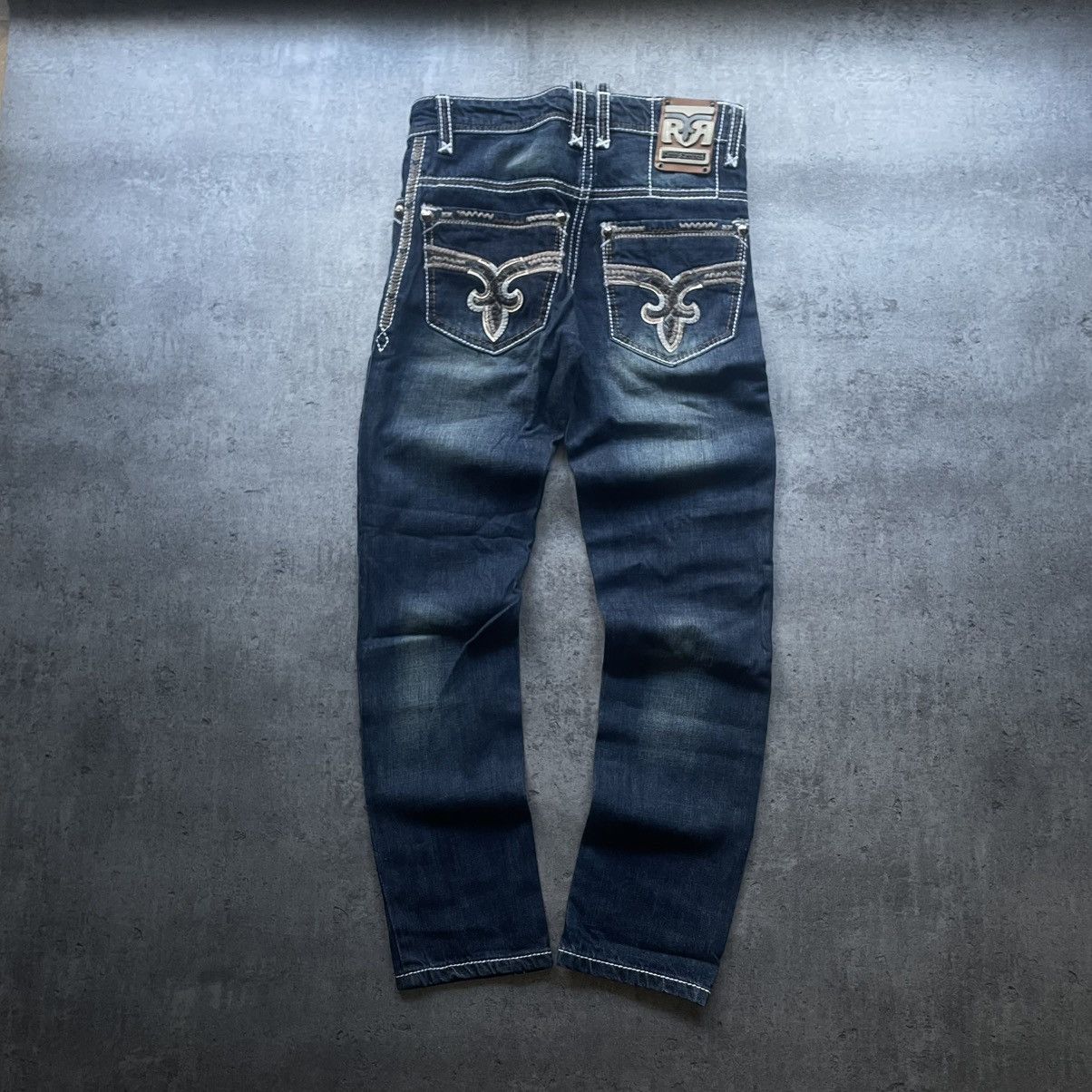 Rock Revival NWT Rock Revival Dali Straight Fit Pocket Logo Pants Size US 34 / EU 50 - 1 Thumbnail