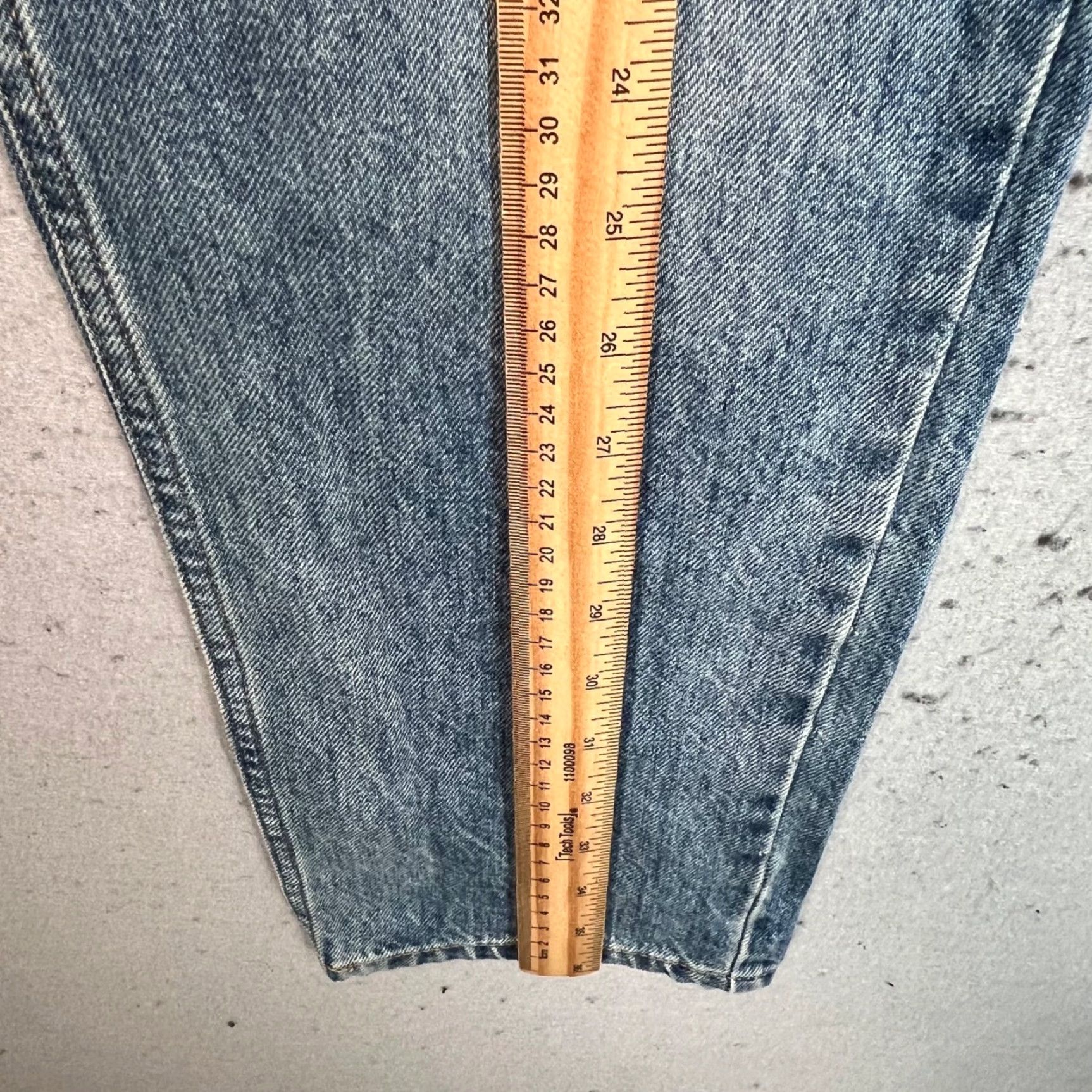 Everlane VINTAGE Everlane Curvy 90s Straight Jeans Women's Size 26 Blue Organic Cotton Denim Size 26" / US 2 / IT 38 - 7 Thumbnail