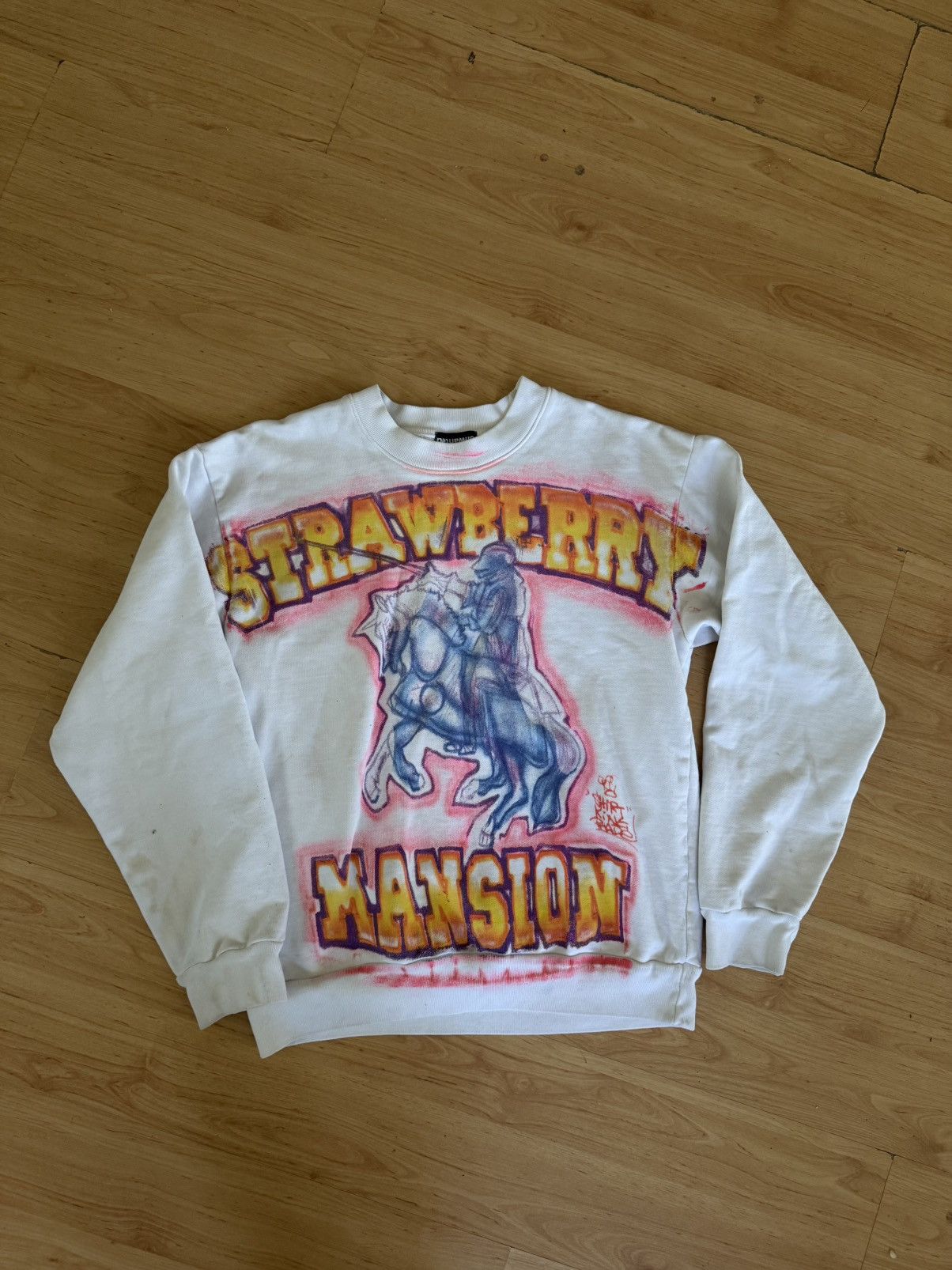 Strawberry × Unwanted unwanted x shirtking phade strawberry mansion crewneck Size US S / EU 44-46 / 1 - 1 Thumbnail