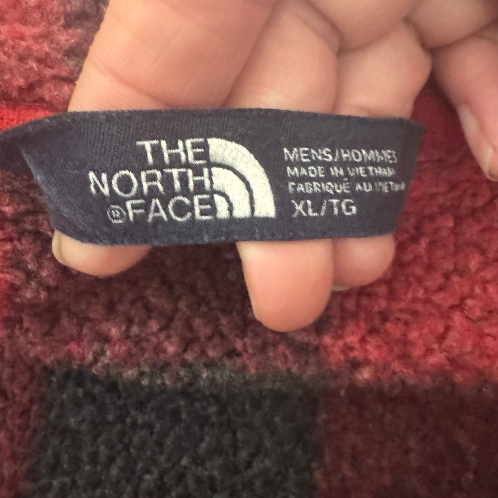 The North Face The North Face Men's Plaid 1/2 Zip Fleece Sweatshirt XL Size US XL / EU 56 / 4 - 4 Thumbnail