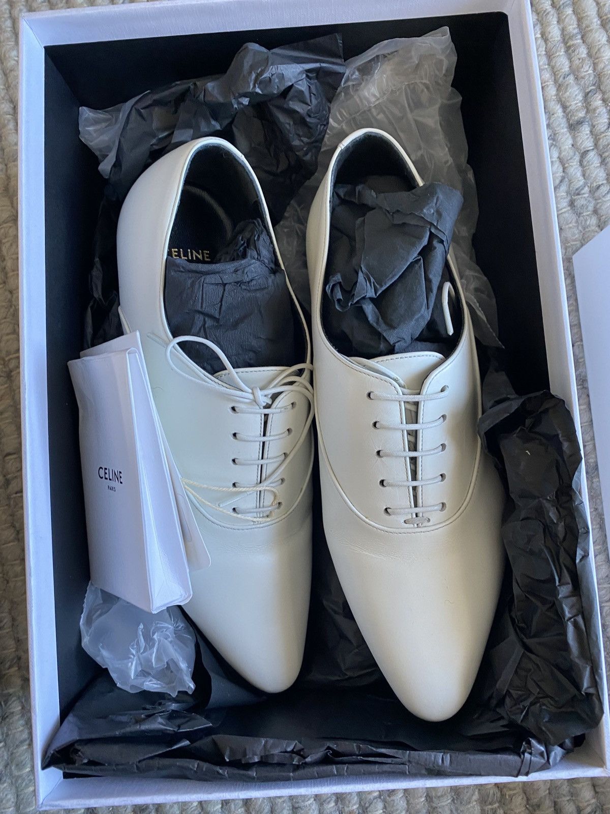 Celine Celine lace up, Oxford, flats sz 36 Size US 6 / IT 36 - 3 Thumbnail