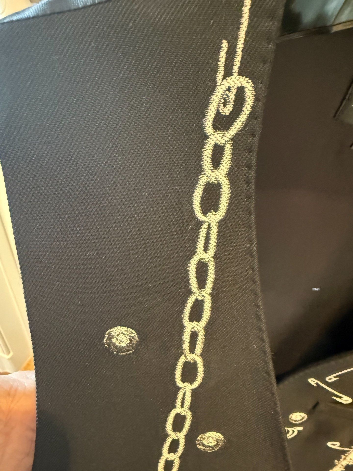 Alexander McQueen Alexander McQueen Black Chain Pin Suit Vest Size US S / EU 44-46 / 1 - 9 Thumbnail