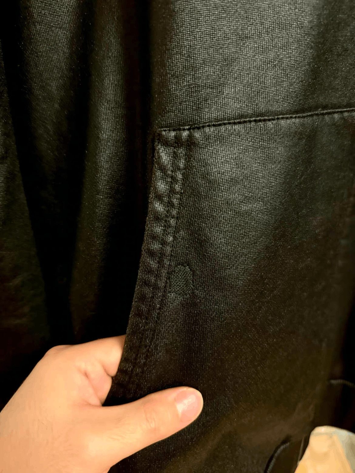 Celine Celine Celine 22SS Runway Waxed Logo Jacket-2506 Size US XL / EU 56 / 4 - 5 Thumbnail