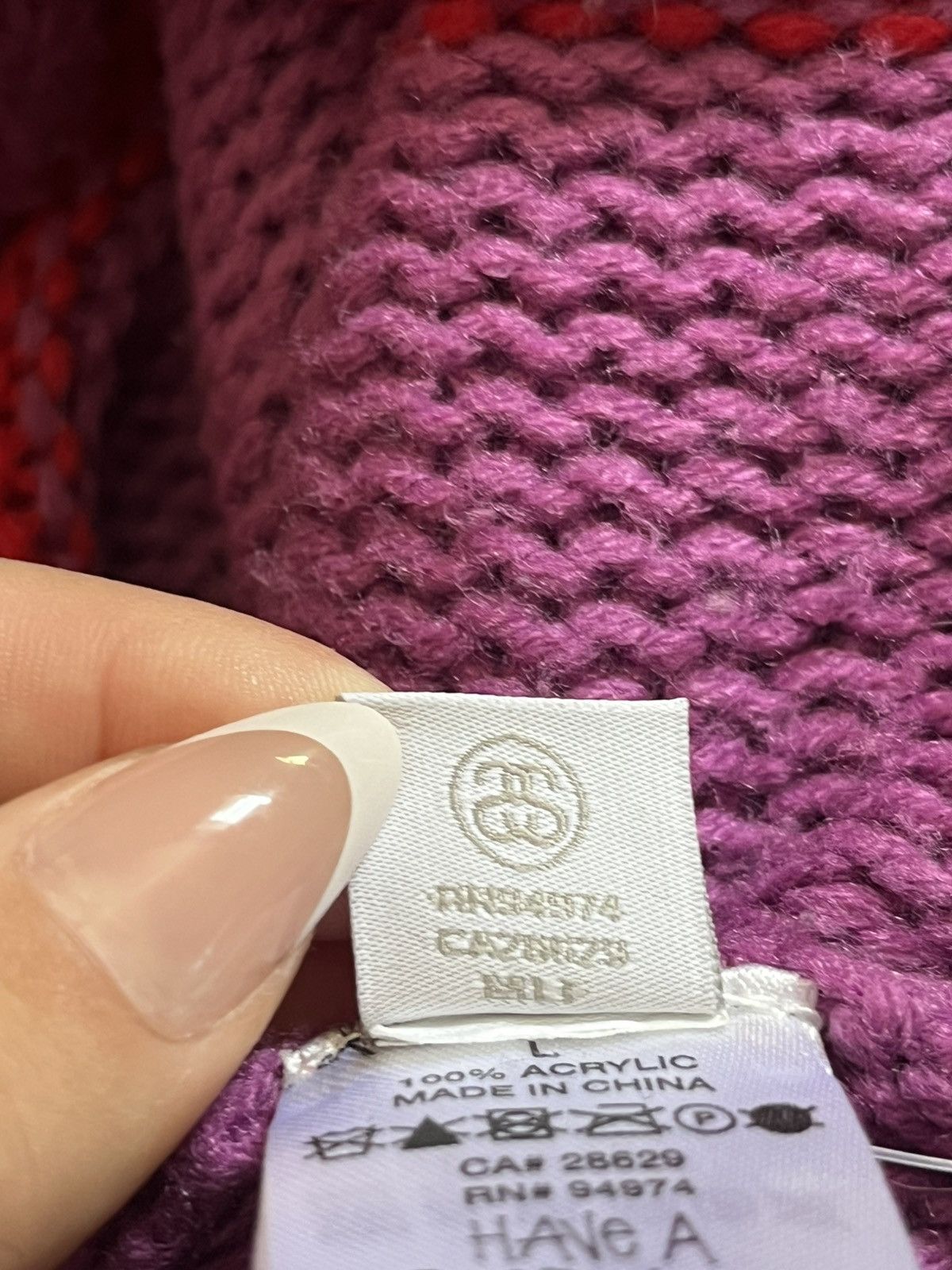 Stussy Stussy Fuzzy Cardigan Size US L / EU 52-54 / 3 - 7 Thumbnail