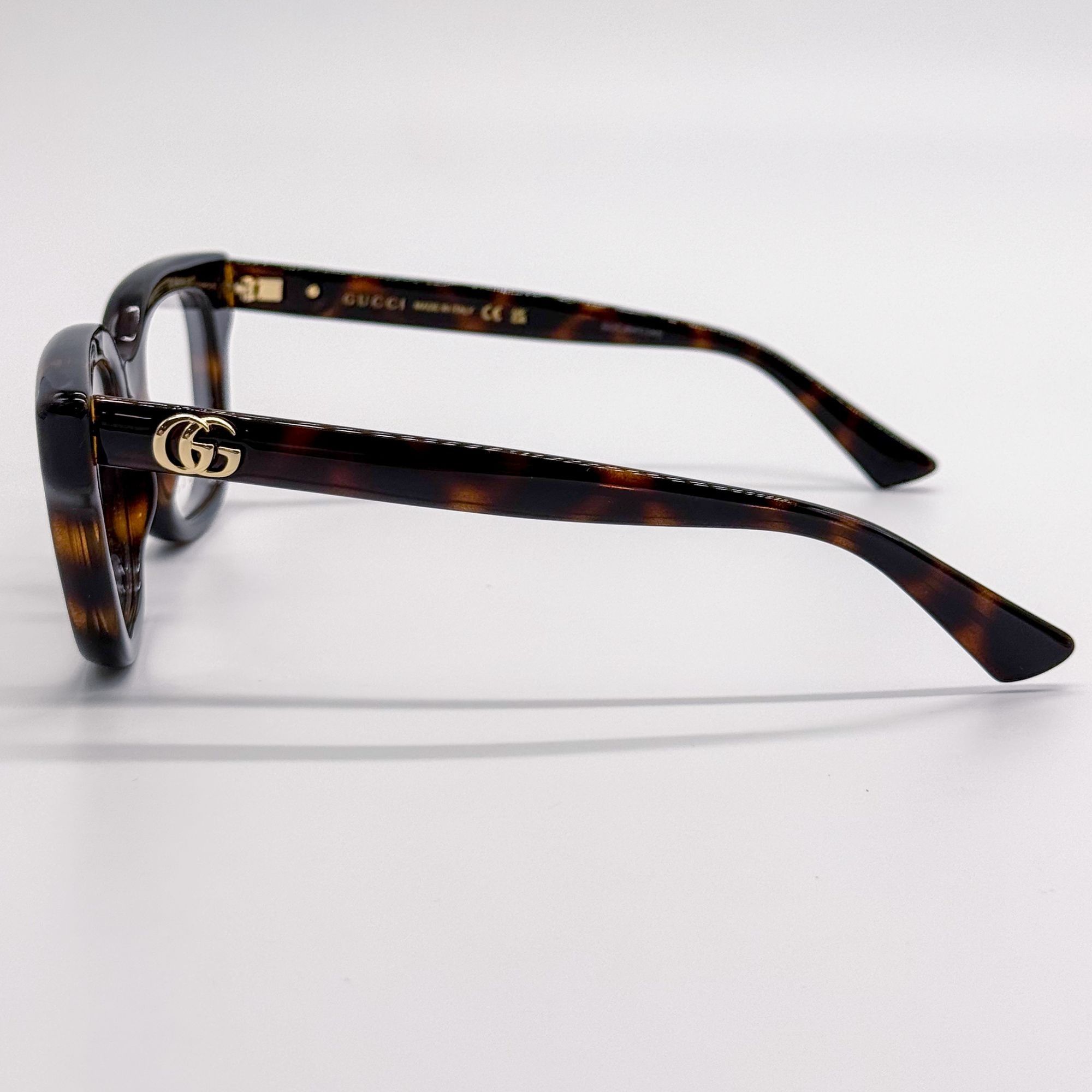 Gucci NEW GUCCI GG1831O 006 HAVANA BROWN WOMEN EYEGLASSES GUCCI Size ONE SIZE - 6 Thumbnail