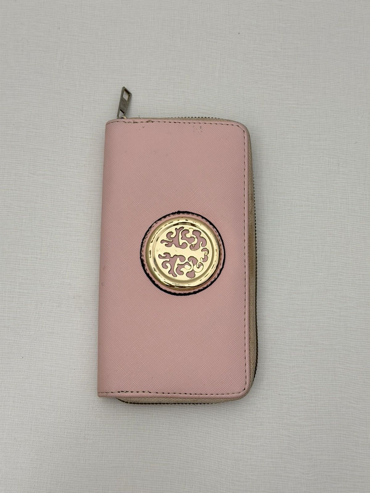 Tory Burch ToryBurch Pink Saffiano Leather ZipAround Continental Wallet Size ONE SIZE - 12 Thumbnail