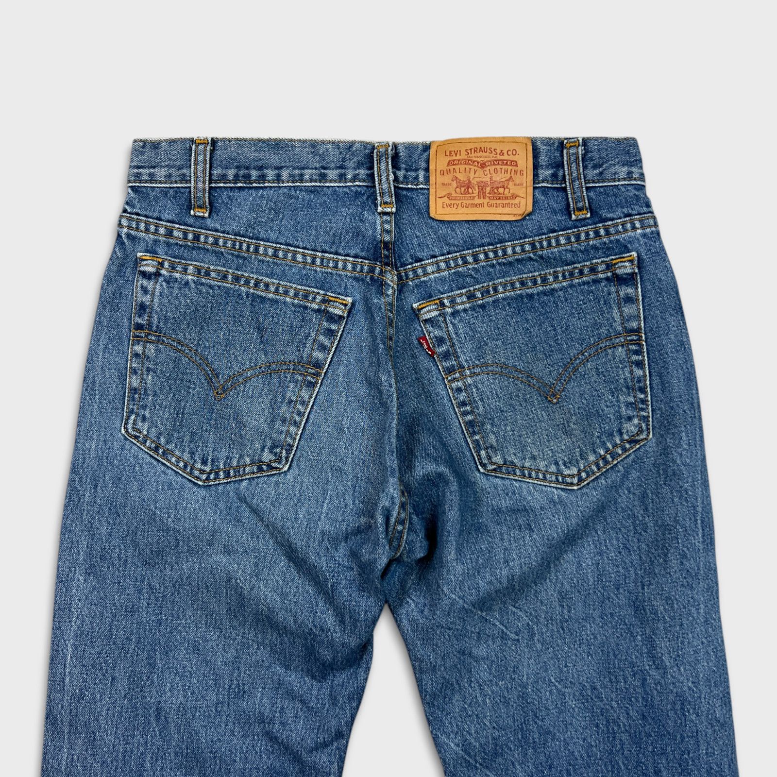 Levi's × Vintage Vintage Levi's 505 Jeans 32x32 Original Fit 90s Denim Pants Size US 32 / EU 48 - 7 Thumbnail