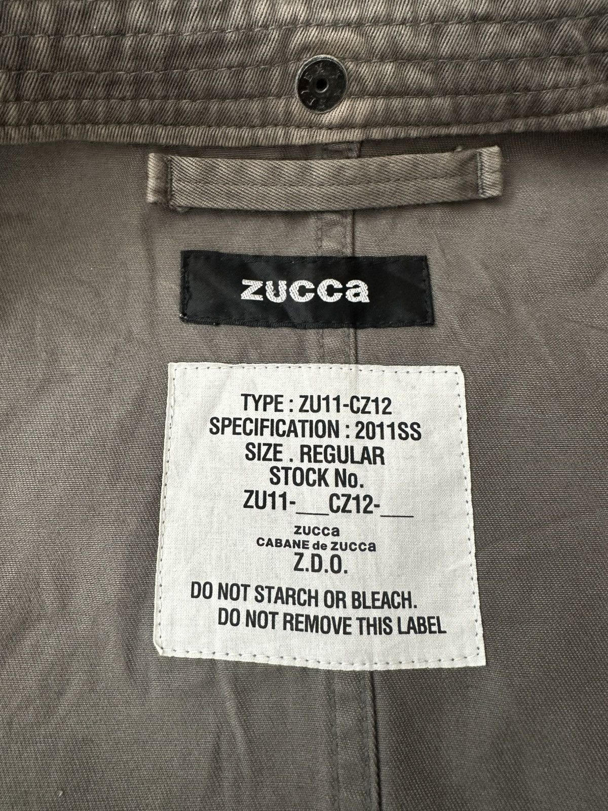 CABANE de ZUCCa Vintage Cabane de Zucca Issey Miyake Military Jacket Size US M / EU 48-50 / 2 - 5 Thumbnail